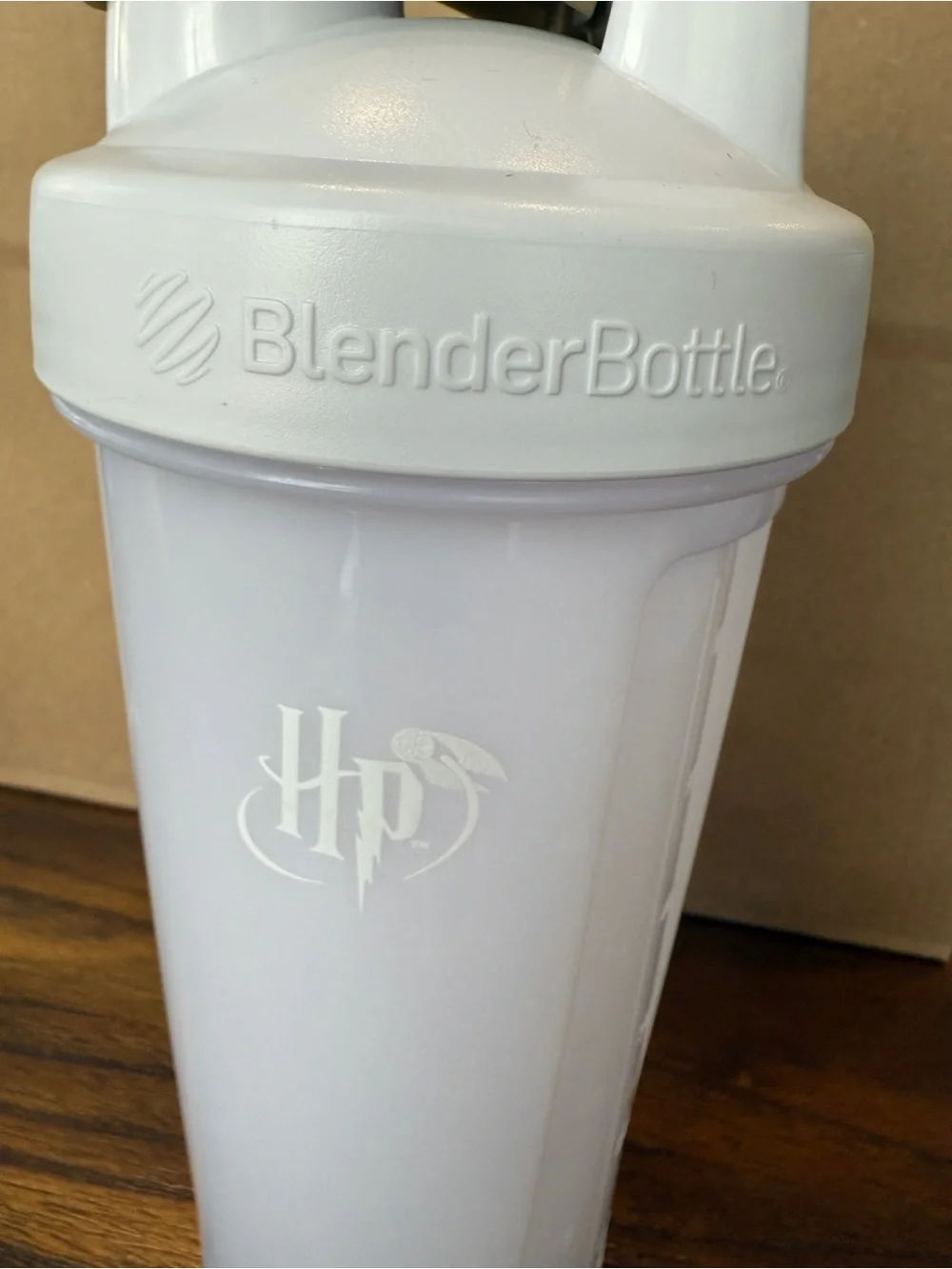 BlenderBottle white shaker
